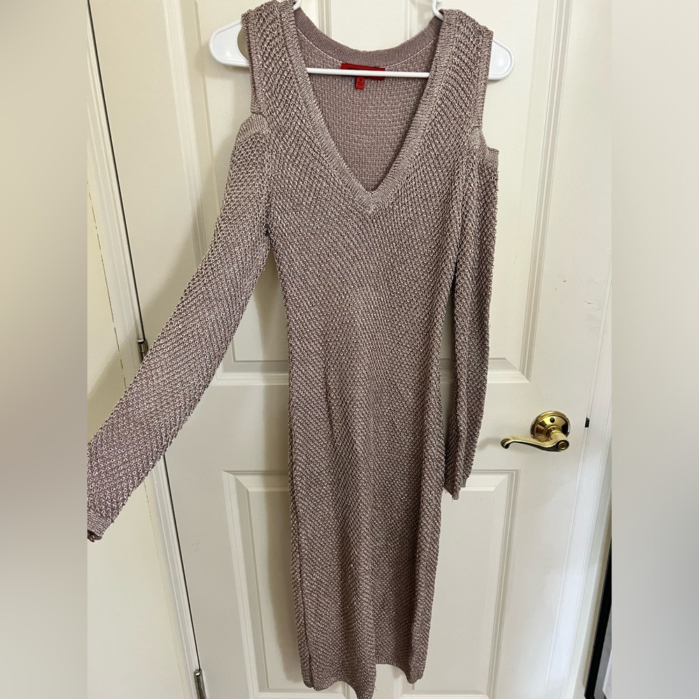 Pink Chainmail Style Dress